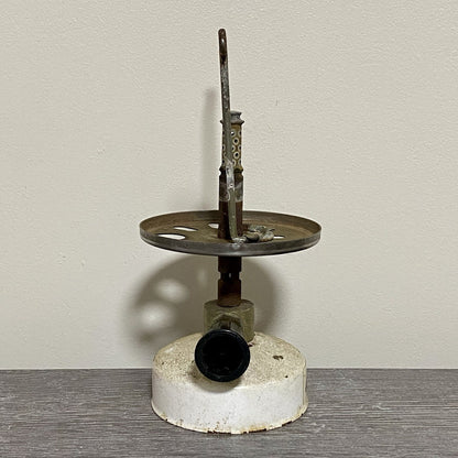 Vintage Parasene Gas Lamp Camping Travel Lantern Flame Burner Mantle With Valve
