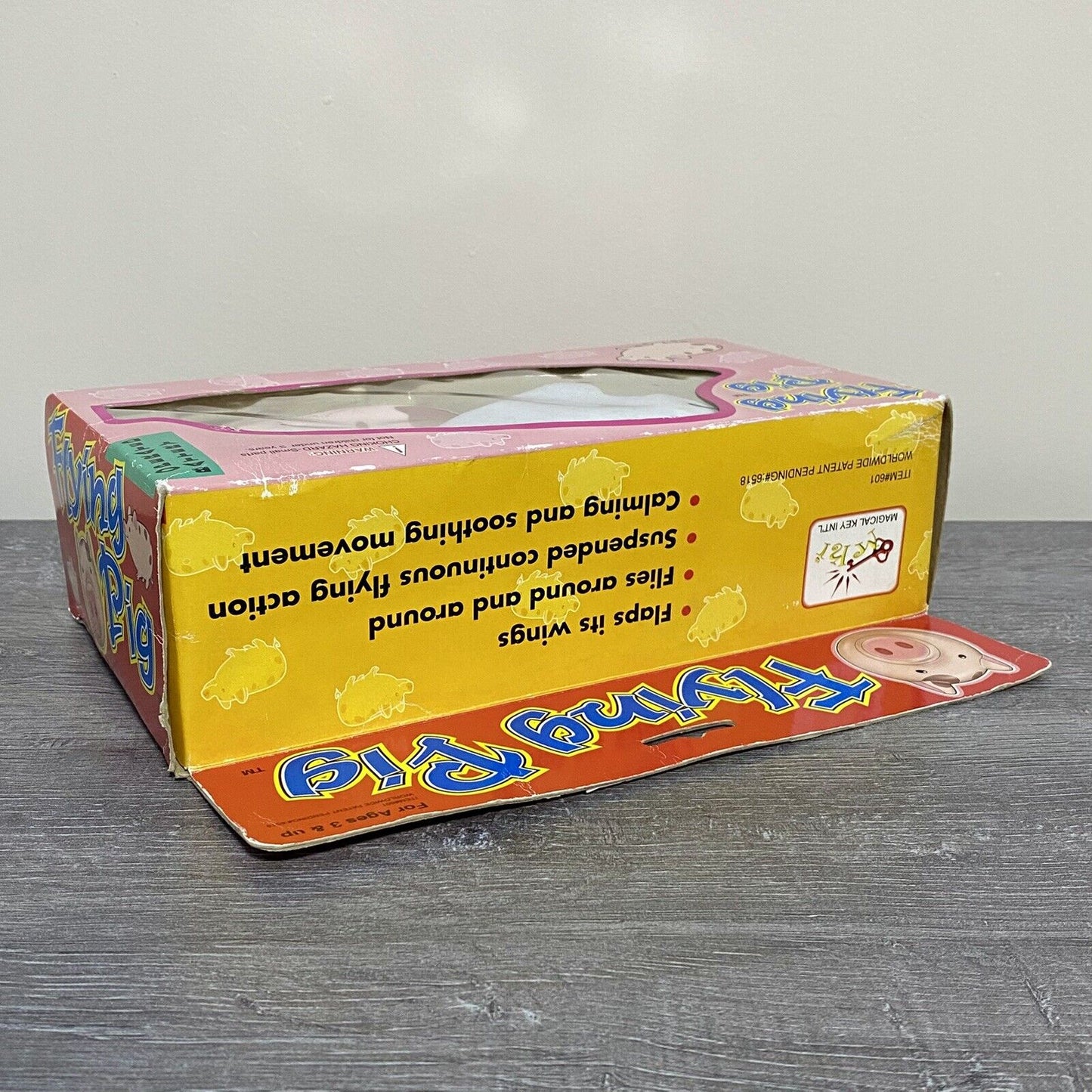 Vintage Flying Pig The Original Battery Operated Wings Mobile Boxed Rare BNIB