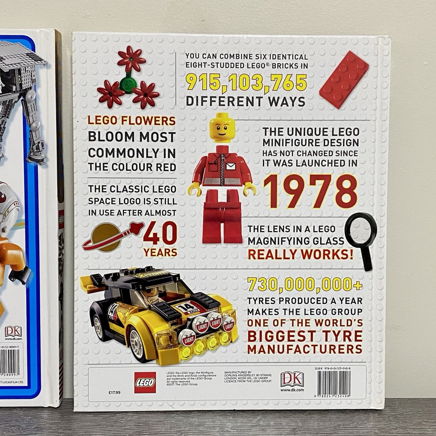 Lego Absolutely Everything You Need to Know & Star Wars DK Hardback Book Bundle