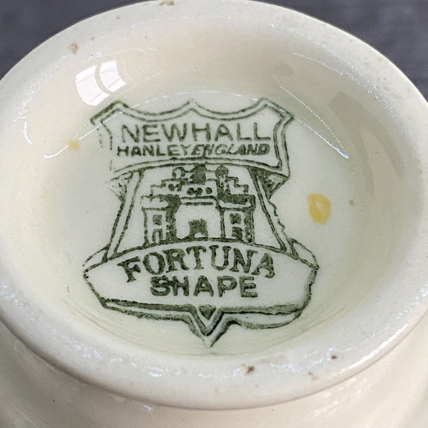 Vintage Newhall England Pottery Jug Fortuna Shape Art Deco Floral Hand Painted