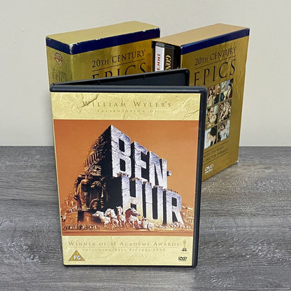 20th Century Epics Gone With the Wind Ben-Hur Doctor Zhivago DVD 2001 Box Set