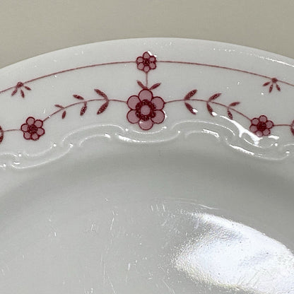 Scherzer Bavaria Art Deco Floral Small Plates Flower Side Plate Set Of 8 Germany