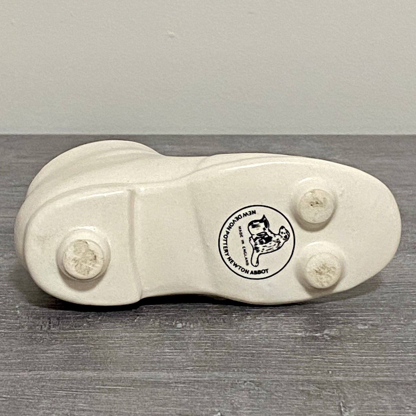Vintage Small Ceramic Boot Shoe Fulking New Devon Pottery Collectible VGC Rare