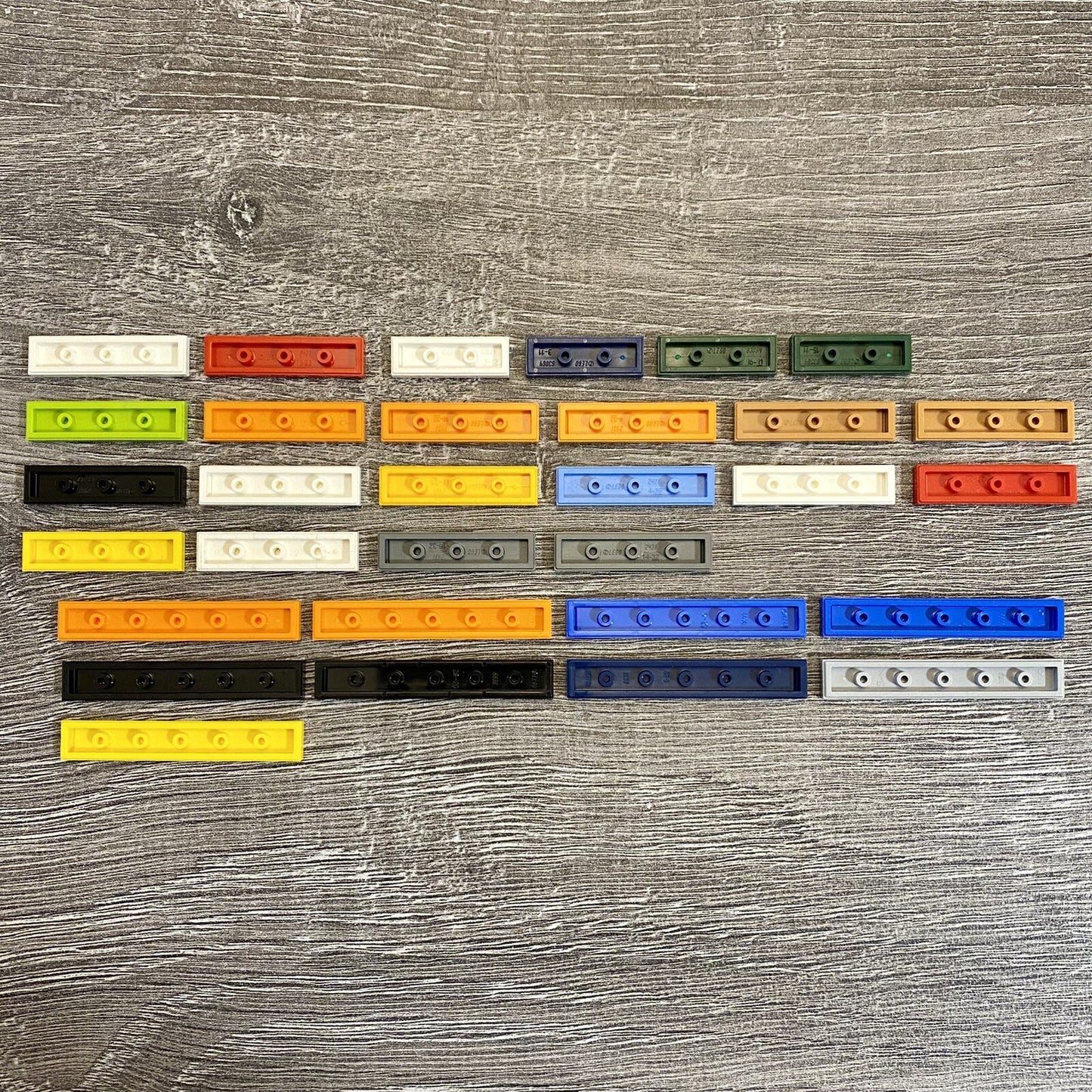 Lego Printed & Sticker 3x1 4x1 & 6x1 Tiles Various Themes Styles Colours Piano