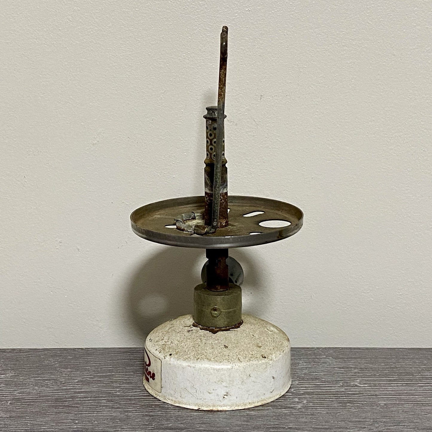 Vintage Parasene Gas Lamp Camping Travel Lantern Flame Burner Mantle With Valve