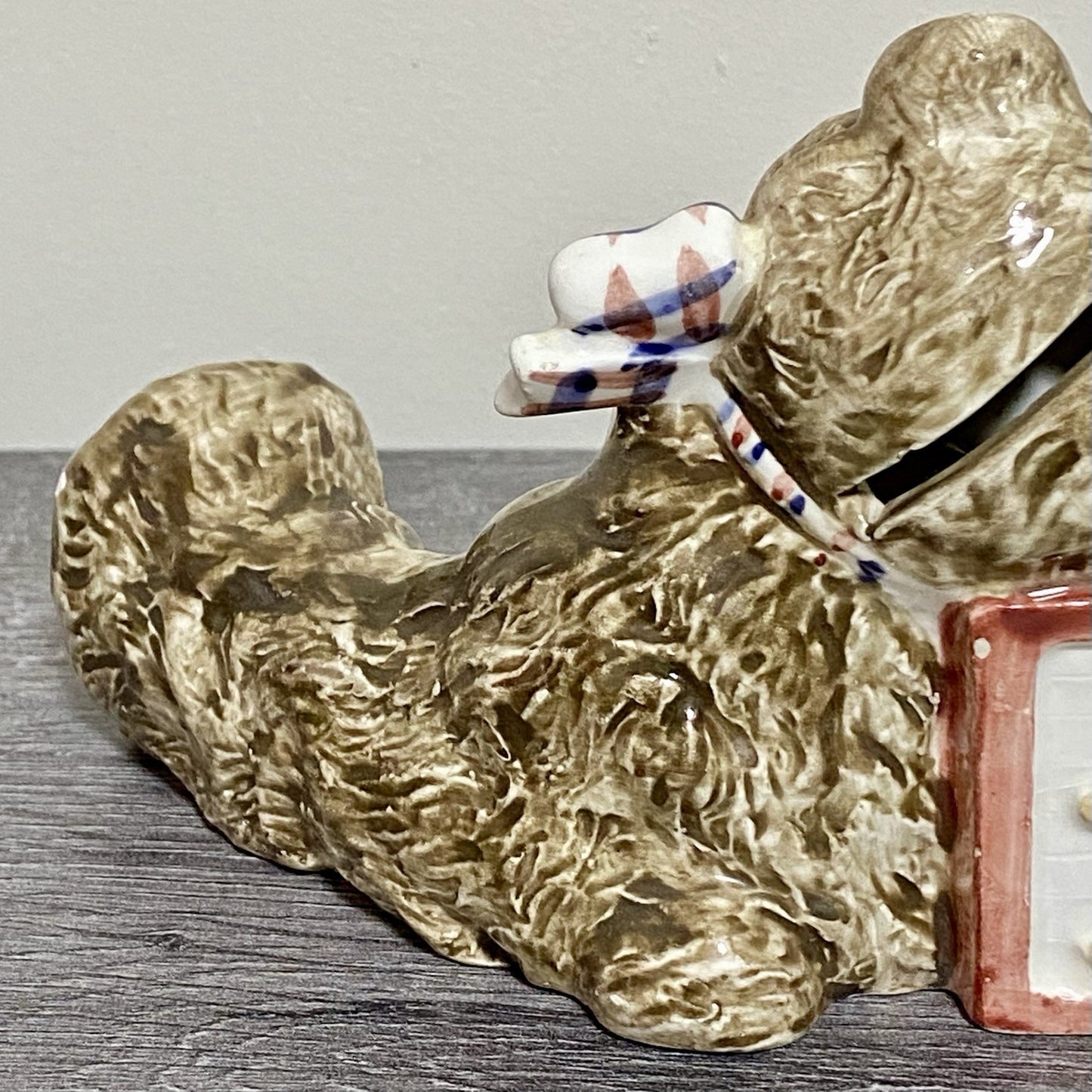 Unique Teddy Bear Themed Money Box Piggy Bank Coin Storage Art Decorative Rare