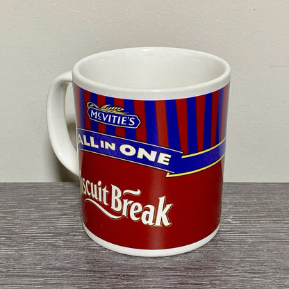 Vintage Mcvities All In One Biscuit Break Coffee Mug Tea Cup Made In England New
