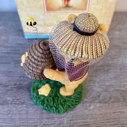 Simply Pooh Figurine Hive Fig Isn’t It Funny How A Bear Likes Hunny Disney Rare