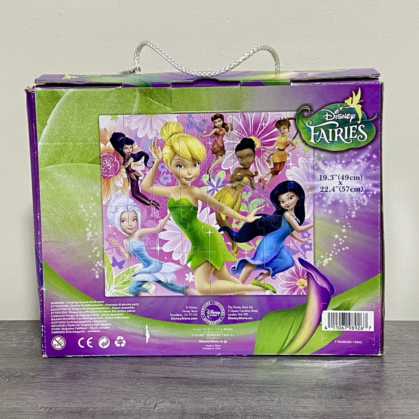 Official Disney Fairies 32 Piece Pieces Large Puzzle Kids Collectible Toy Rare