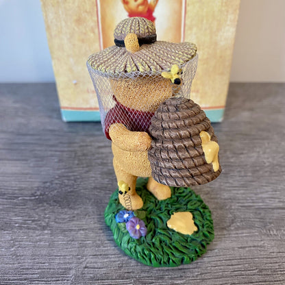 Simply Pooh Figurine Hive Fig Isn’t It Funny How A Bear Likes Hunny Disney Rare
