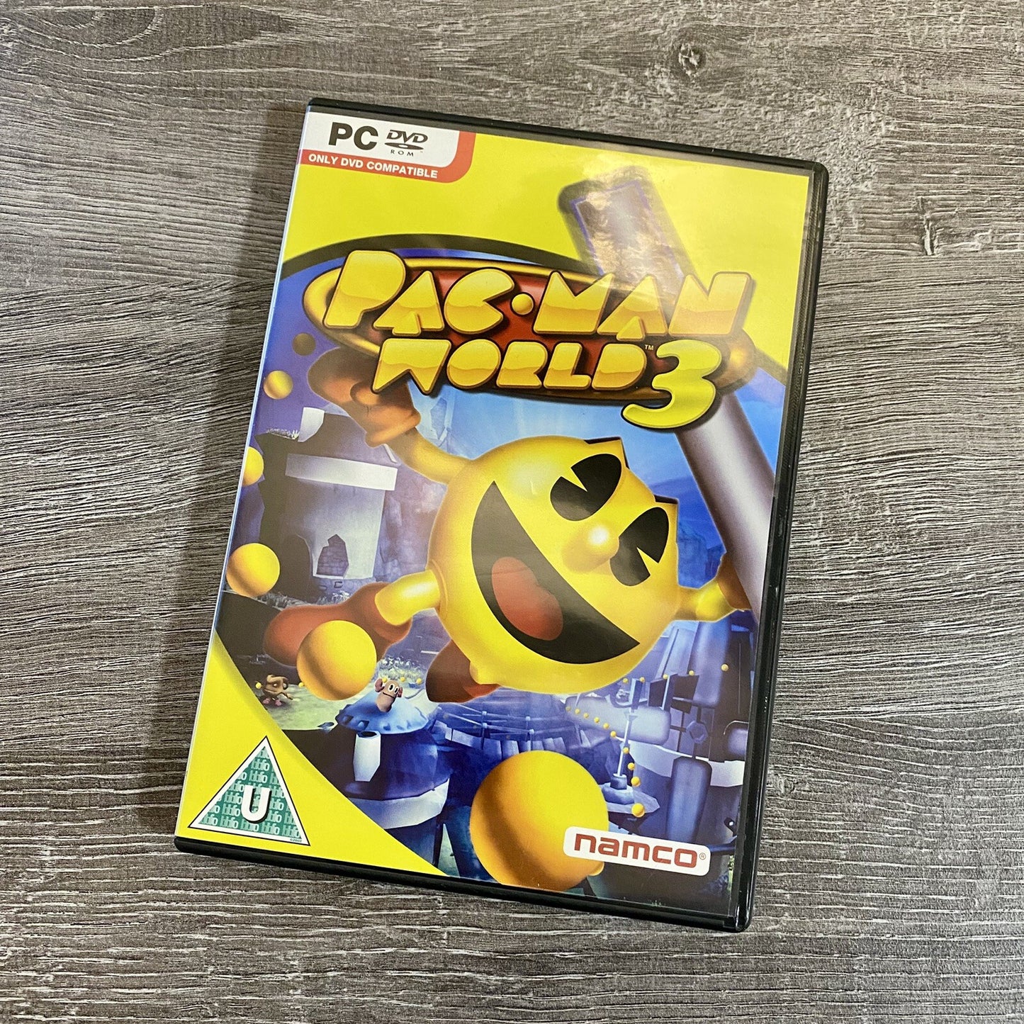 Pac-Man World 3 PC DVD-ROM Windows 2006 Only DVD Compatible Rare Game Namco