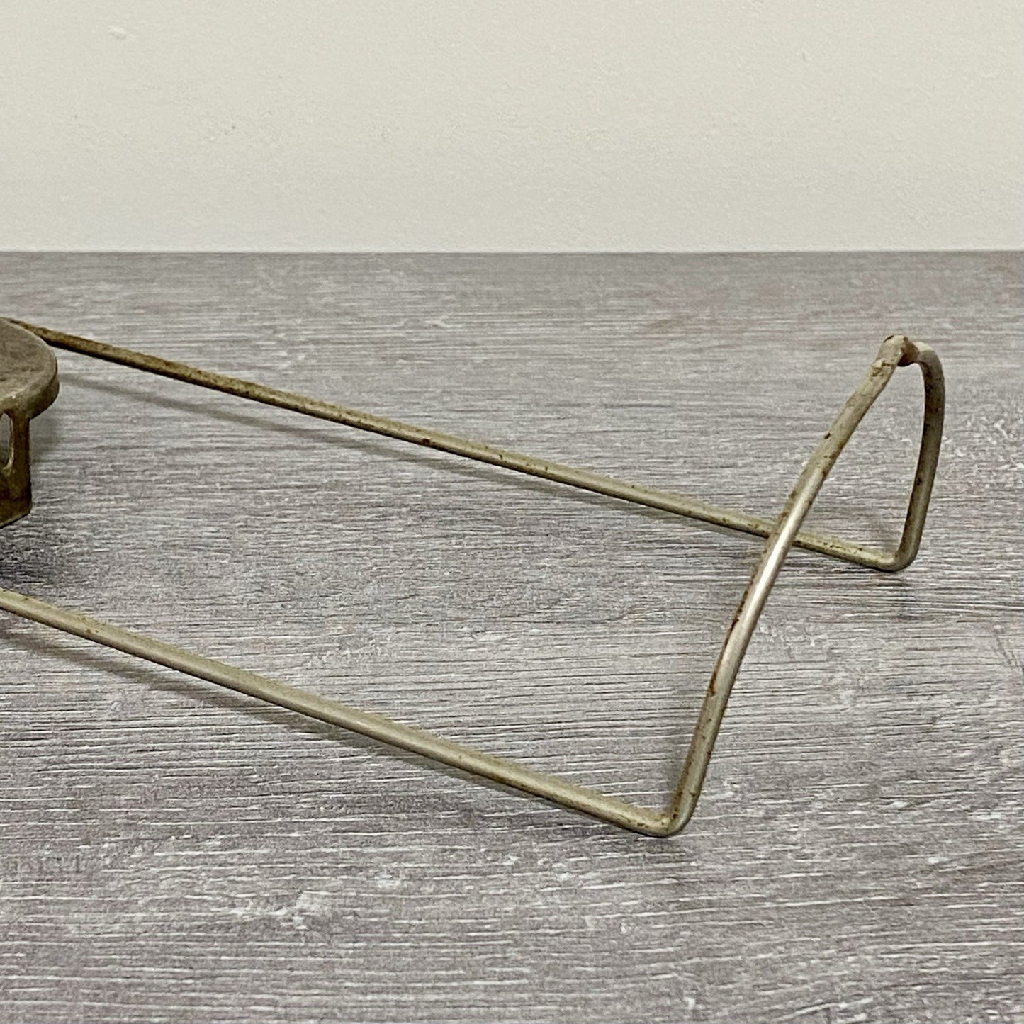 Vintage Campingaz Lid And Handle Part Component Gas Lamp Camping Travel Lantern