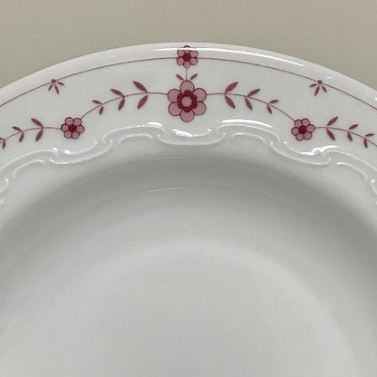 Scherzer Bavaria Art Deco Floral Round 9” Bowls Flower Dishes Set Of 5 Germany