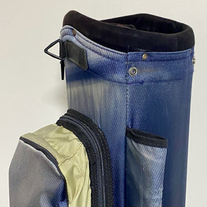 Titleist 5 Way Golf Bag & Navy Blue With Multi 5 Zipped Storage Pockets