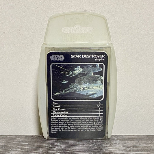 Top Trumps Specials Star Wars Starships Deck 30 Cards 2006 Card Game