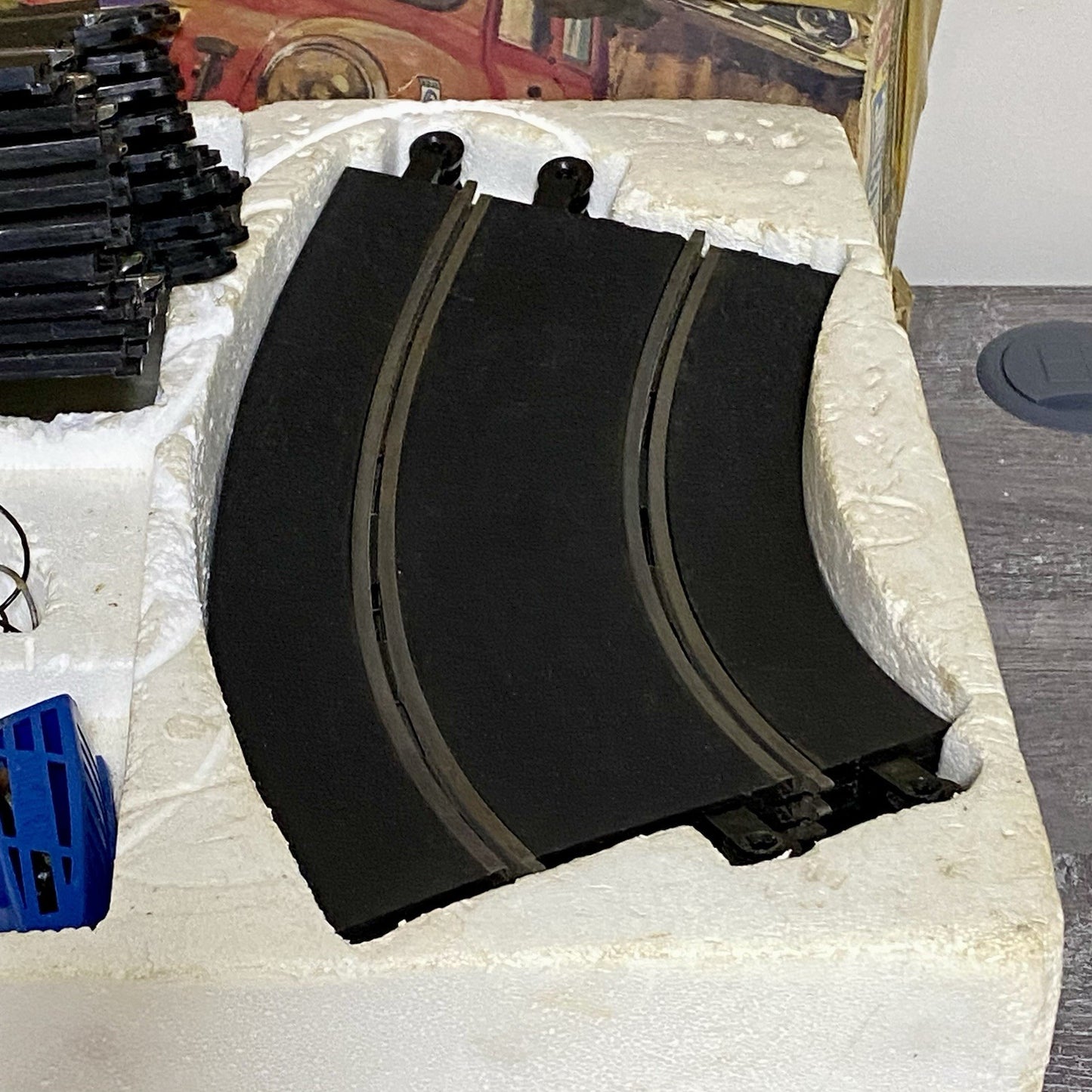 Vintage Scalextric Rally Cross C579 Set & Auto Start Accessory C275 Bundle Rare