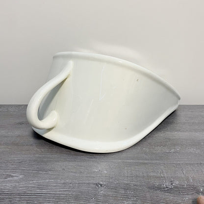 Royal Winton Vintage Bed Pan Original Design The New Slipper Bed Pan White Rare