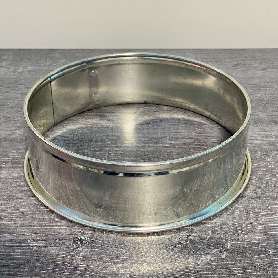 Cake Tin Spring Form Release Uncoated 8 1/2” Ring Only No Removable Base Germany