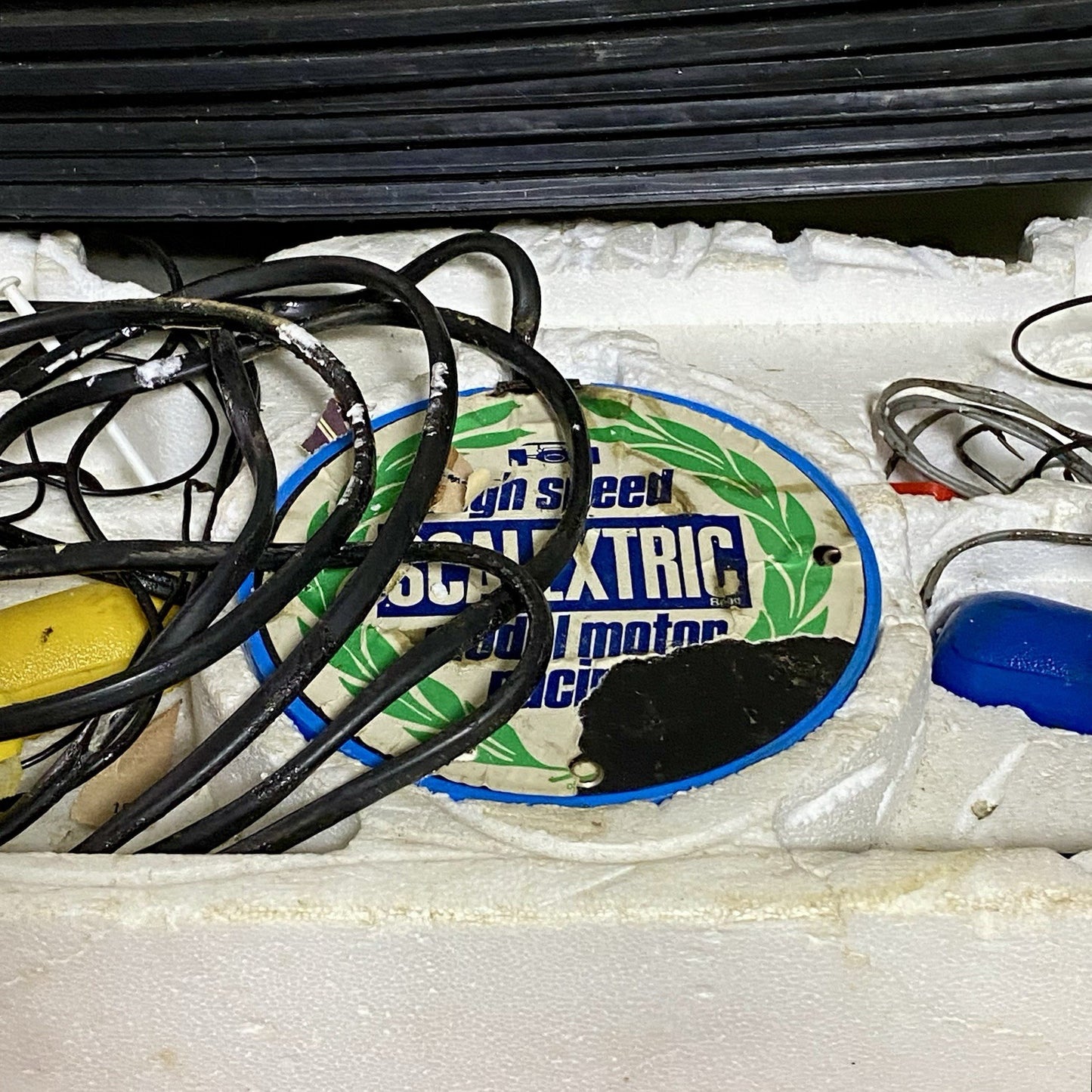 Vintage Scalextric Rally Cross C579 Set & Auto Start Accessory C275 Bundle Rare