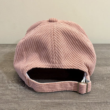 Pink Pale Brown “m” Baseball Adjustable Hat Soft Unisex Trucker Cap