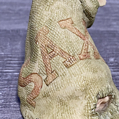 Border Fine Arts Pig Saxa Sack by Anne Butler Scotland 1990 Collectible Figurine