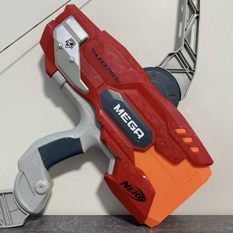 Nerf Mega ThunderBow Sling Fire Thunder Bow Blaster Archery Rare No Darts