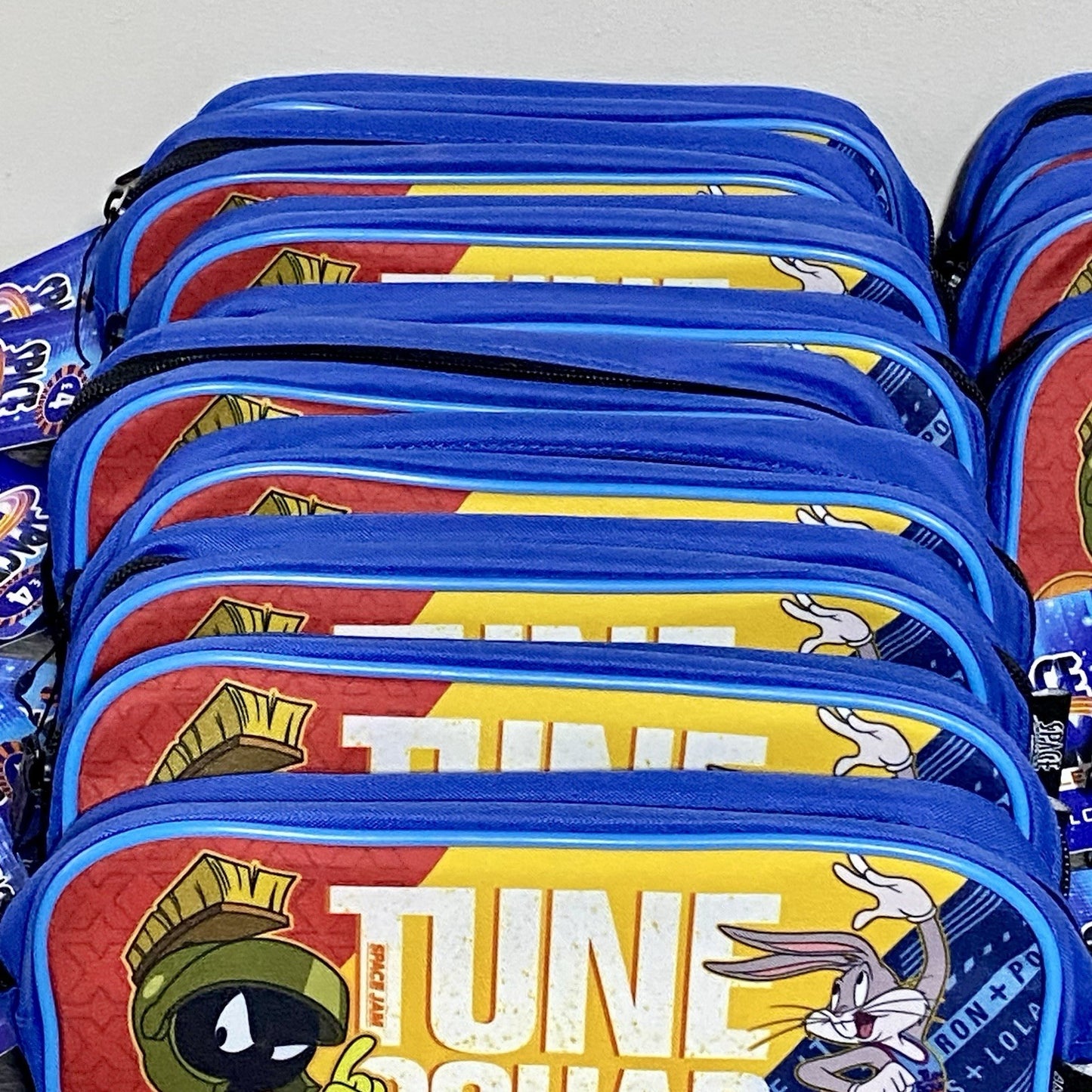 Pencil Case Cases With Zip 14x Job Lot Bulk Nerf Space Jam Bugs Bunny Bundle