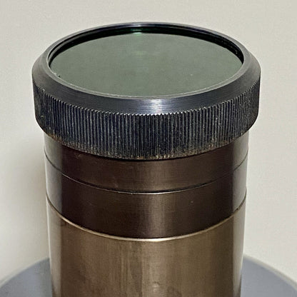 Vintage Large Heavy Duty Round Projector Lens & Cap 3d/V50 Sold As Seen Rare