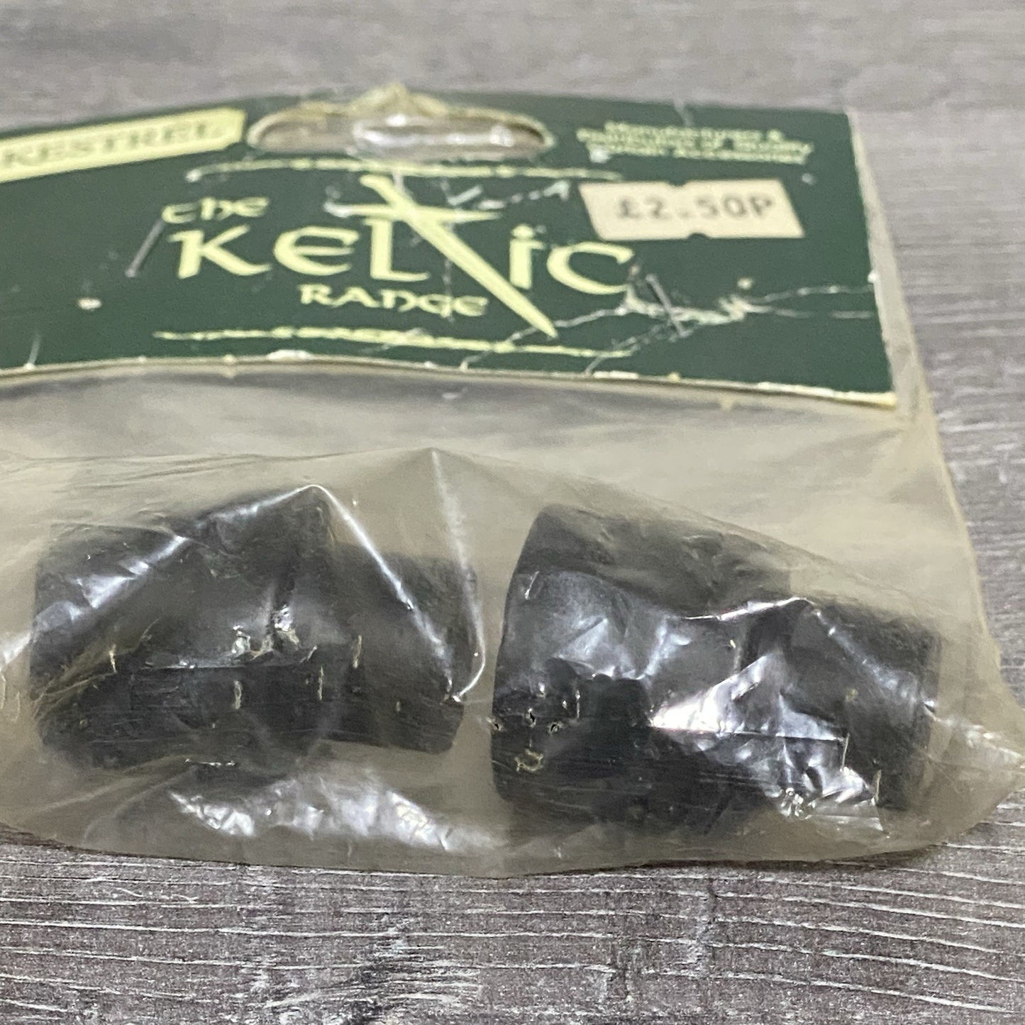 Vintage Kestrel Keltic Range Curtain Pole 16mm To 19mm Adapter Kit Black Rare