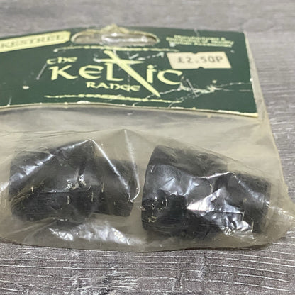 Vintage Kestrel Keltic Range Curtain Pole 16mm To 19mm Adapter Kit Black Rare