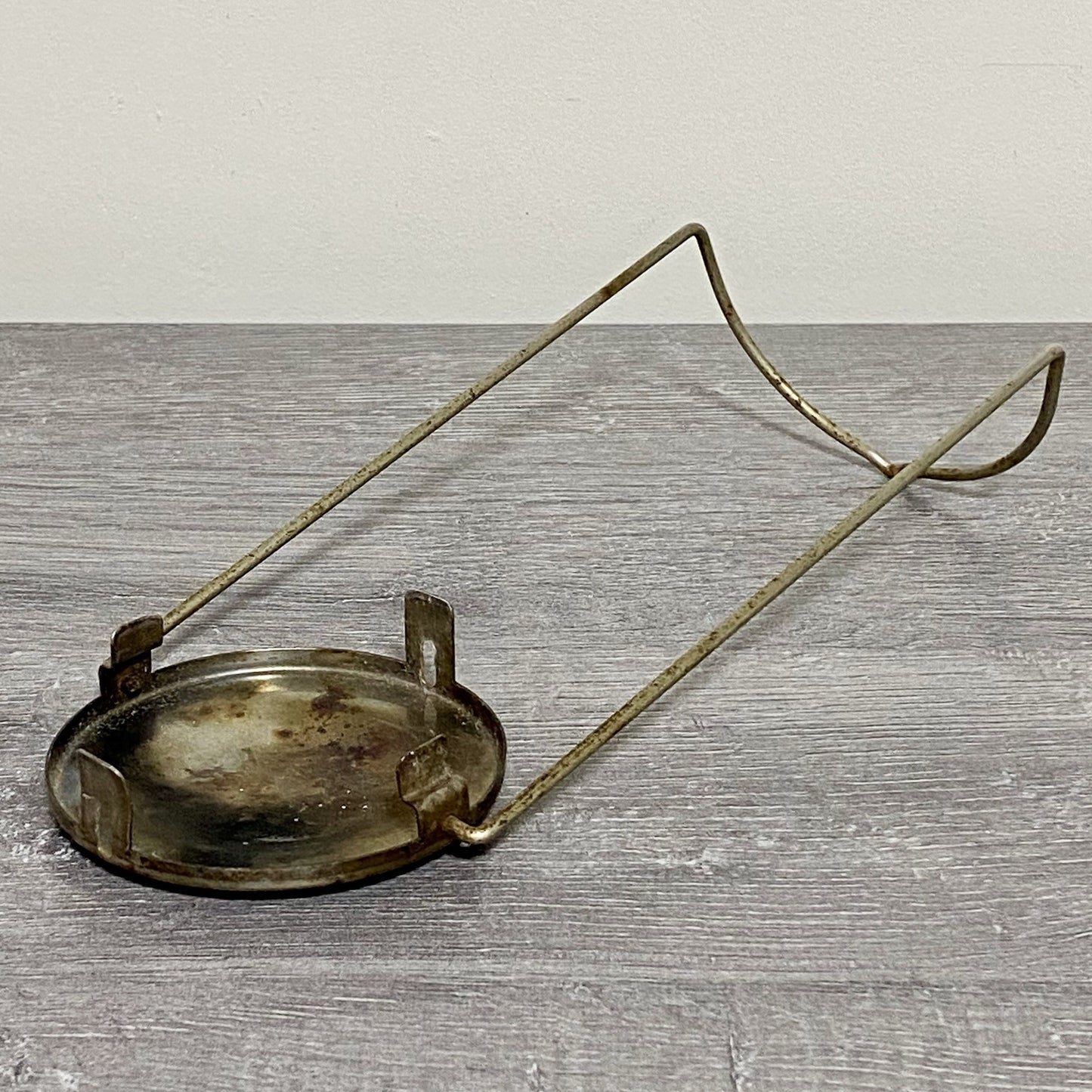 Vintage Campingaz Lid And Handle Part Component Gas Lamp Camping Travel Lantern