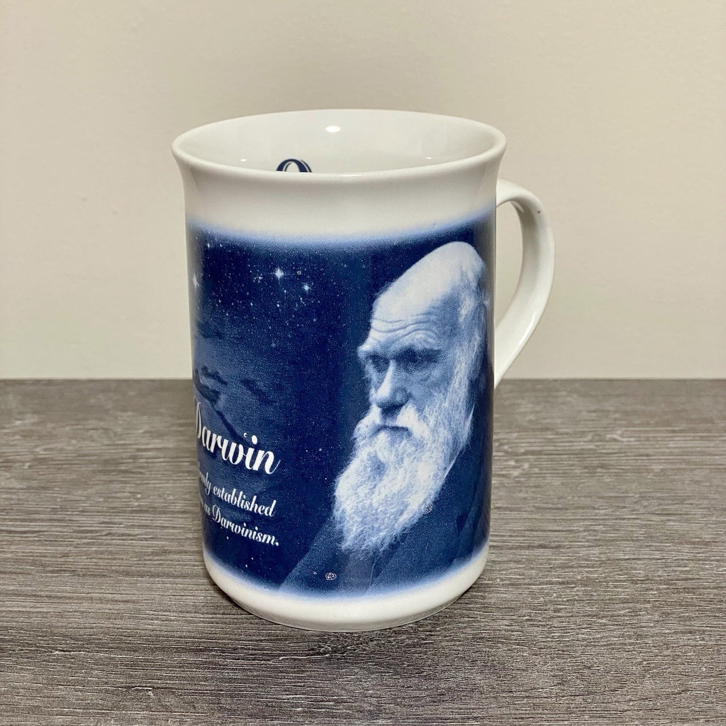 Charles Robert Darwin 99 Coffee Mug Tea Cup Berkshire China Collectible Rare