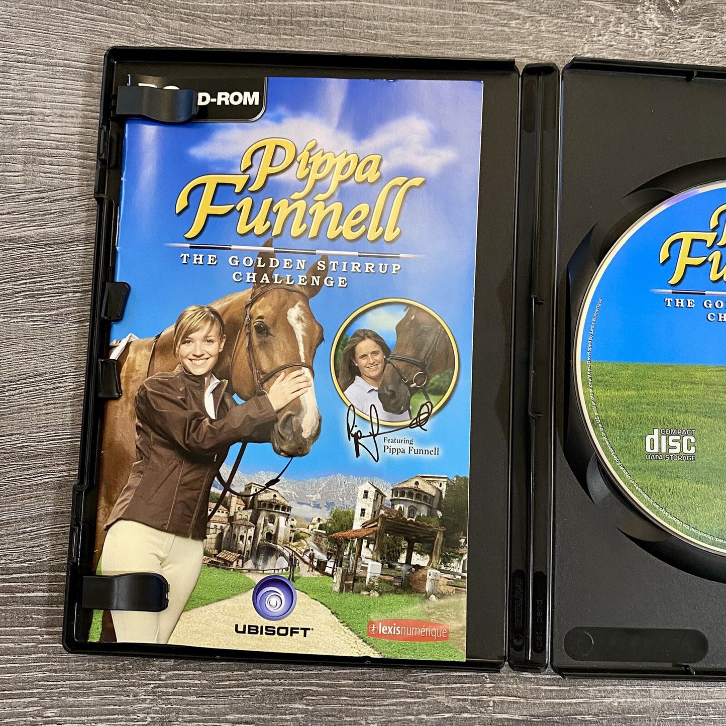 Pippa Funnel The Golden Stirrup Challenge PC CD-ROM Windows 2006 Horses Game