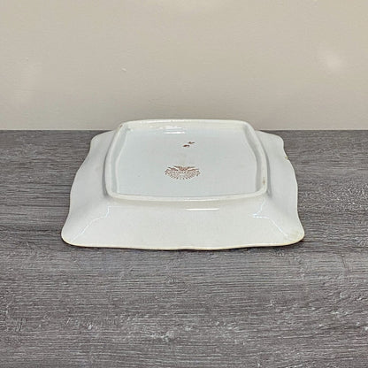 Vintage Villeroy & Boch Rectangular Butter Cheese Dish With Lid Art Deco Rare