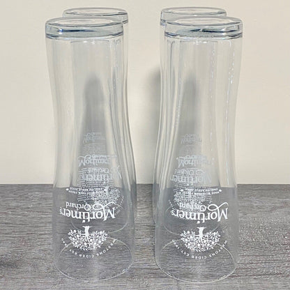 Mortimers Orchard Pint Glass Bar Pub Glasses Brand New - Choose Your Qty