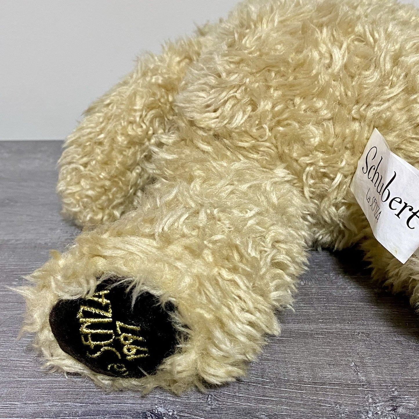 Vintage Schubert La Senza Collectible Soft Plush Teddy Bear 1997 Limited Edition