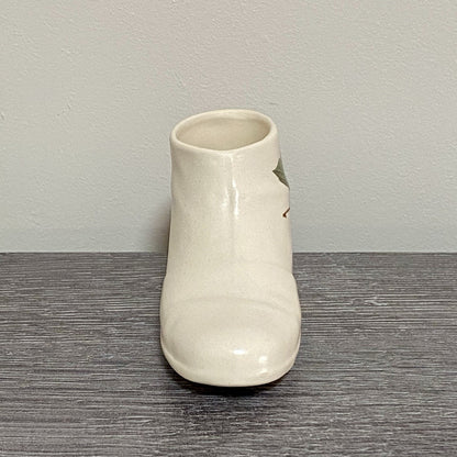 Vintage Small Ceramic Boot Shoe Fulking New Devon Pottery Collectible VGC Rare