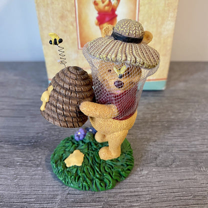 Simply Pooh Figurine Hive Fig Isn’t It Funny How A Bear Likes Hunny Disney Rare