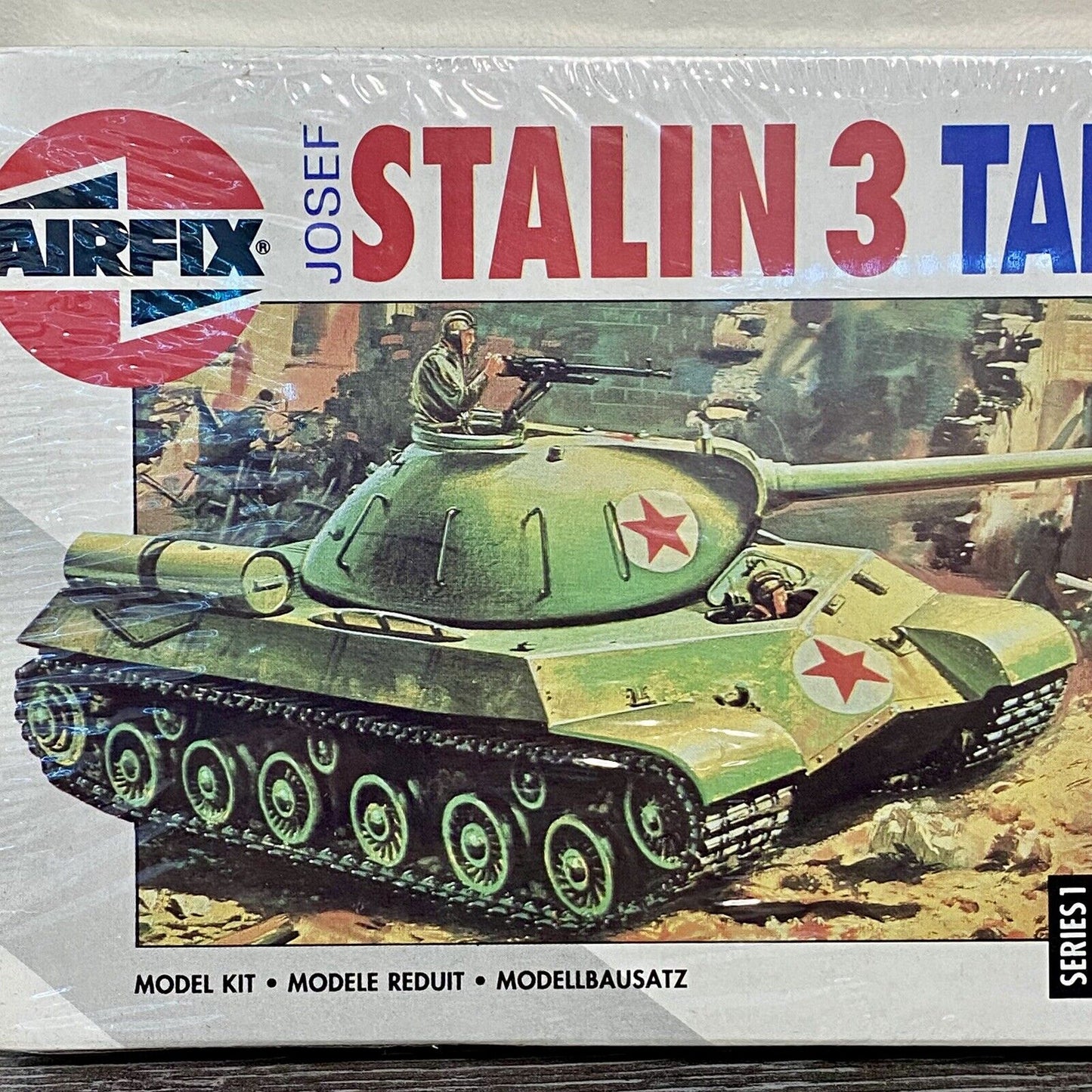 Vintage Airfix Josef Stalin 3 Tank Series 1 Model Kit H0/00 Hornby Rare Sealed