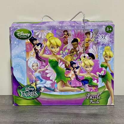 Official Disney Fairies 32 Piece Pieces Large Puzzle Kids Collectible Toy Rare