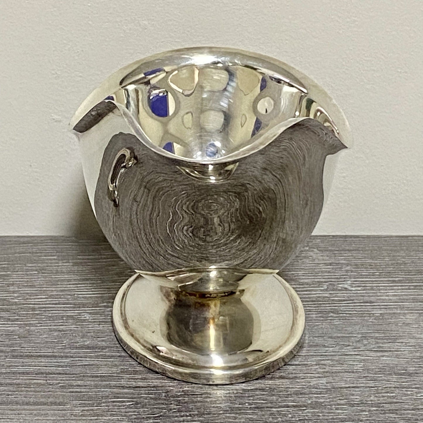 Vintage Silverplate Gravy Sauce Boat Retro Art Silver Plate Broken Handle Spares