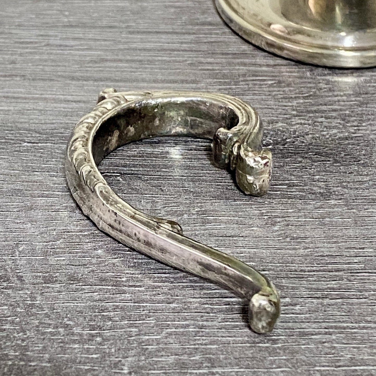 Vintage Silverplate Gravy Sauce Boat Retro Art Silver Plate Broken Handle Spares