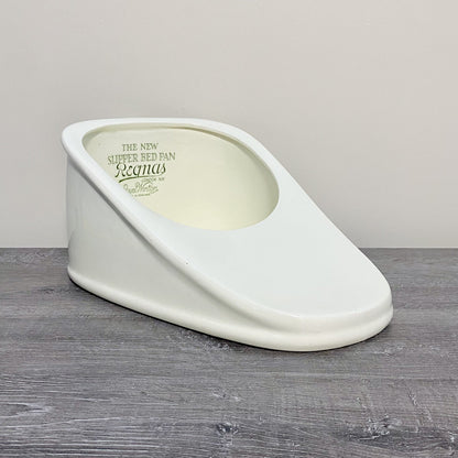 Royal Winton Vintage Bed Pan Original Design The New Slipper Bed Pan White Rare