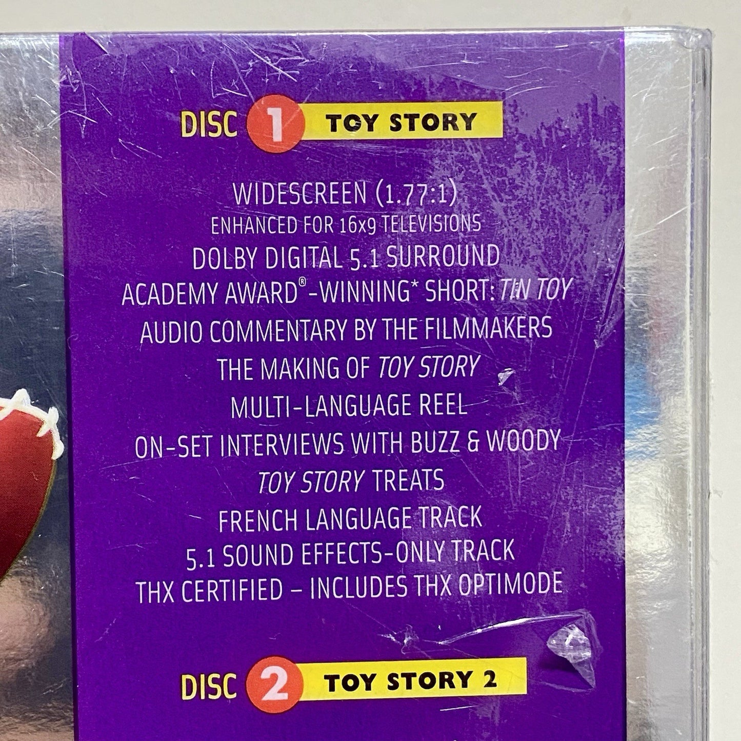 Toy Story / Toy Story 2 Ultimate Toy Box 2000 DVD 3 Disc Set Brand New & Sealed