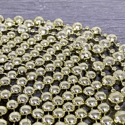Christmas Tree Gold Shiny Beads Balls Long Length 2 Styles Xmas Decorations