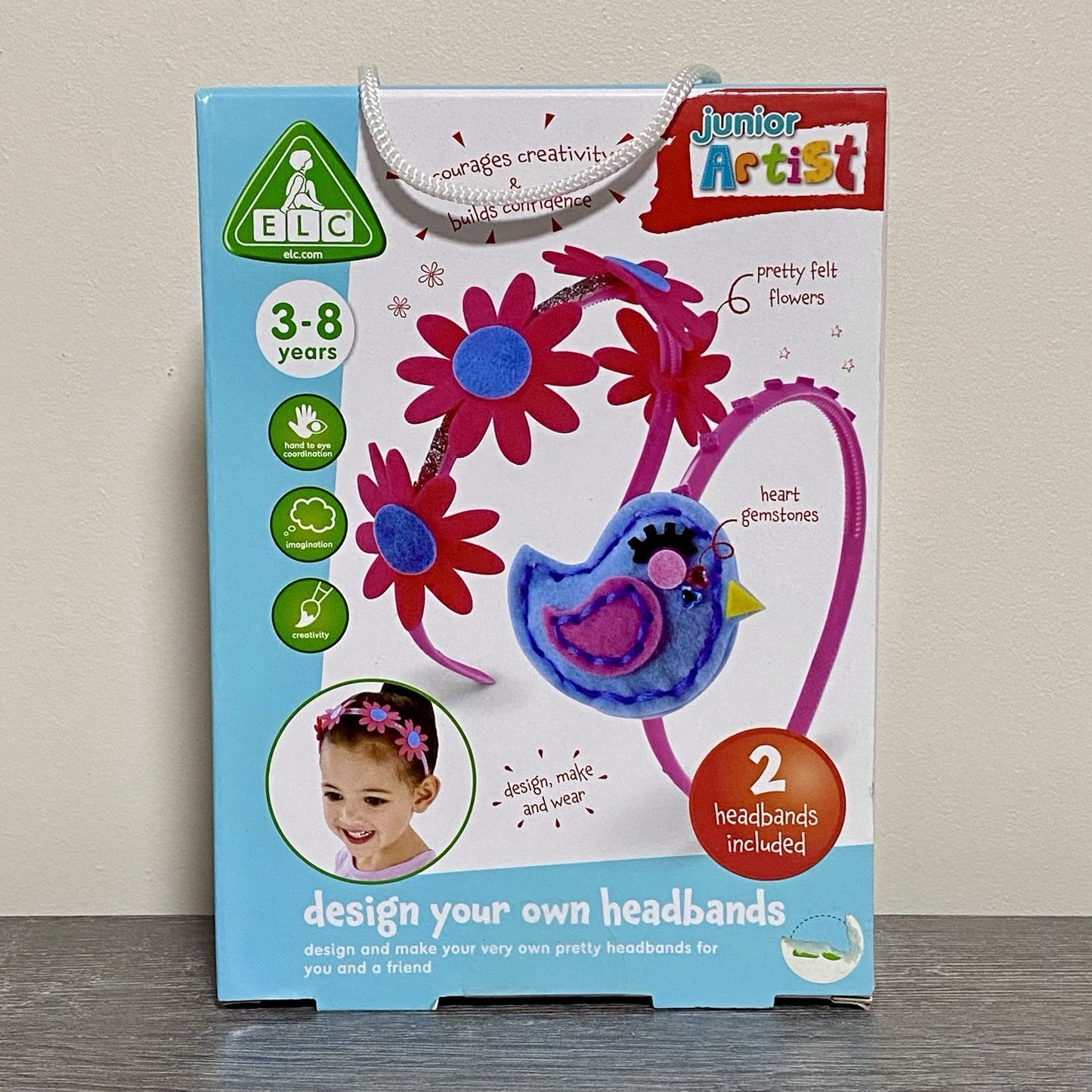 ELC Early Learning Centre Design Your Own Headbands Kids Craft Toy Flower Rare