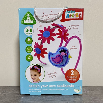 ELC Early Learning Centre Design Your Own Headbands Kids Craft Toy Flower Rare