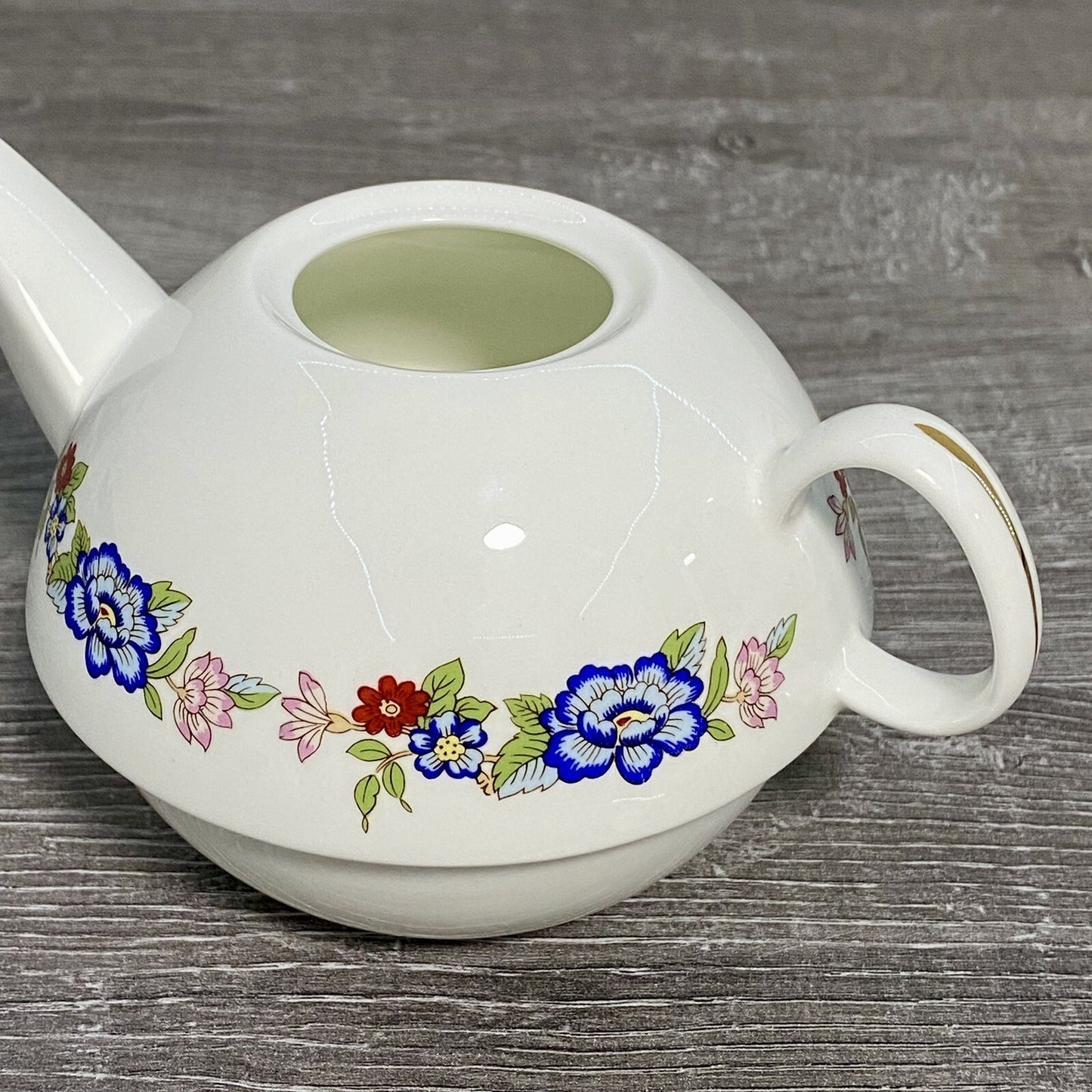 Royal Tara Single Teapot & Stacking Tea Cup Bone China Floral Harmony Galway