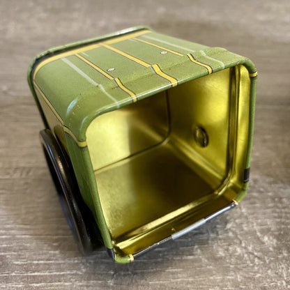 Vintage Harrods Express Truck Car With Moving Wheels & Lid Collectible Tin Rare
