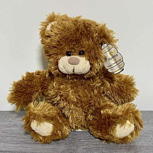 Vintage The Mumbles Monty Soft Teddy Bear Collectible Plush MM02 With Tags Rare